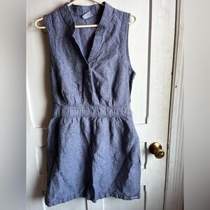 Columbia Sportswear Chambray Dress Sleeveless Size L